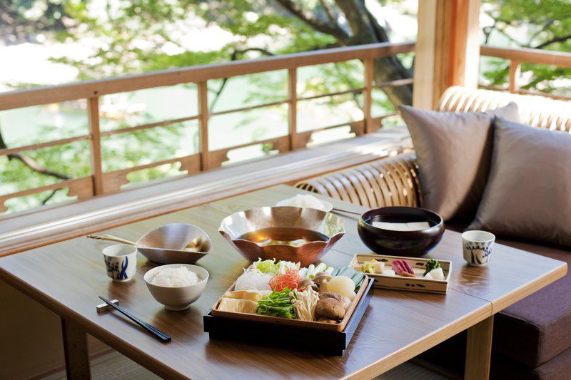 Hoshinoya Kyoto Hotel Ресторант снимка